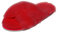 Damen Lammfell SANDALEN FLORIDA ROT Merino Schaffell Sandalette Sommerschuhe Schuhgröße EUR 39