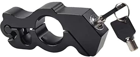 12V High Brightness.,Black Anti Theft Motorcycle Handlebar Throttle Lock Aluminium Alloy Scooter Bike Throttle Lock