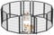 Yaheetech Lightweight Dog Playpen, 12 Panel 80cm Dog Fence Pet Exercise Pen Portable Puppy Play Pen Suitable for RV/Camping