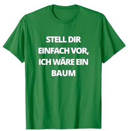 Baum Kostüm Baum T-Shirt für Damen Karneval Fasching Grün S Baumwolle Polyester Kurzarm Rundhals Klassisch Casuales T-Shirt mit Buchstabenmuster