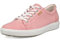 ECCO Baskets Soft 7 pour femme, Nubuck vieux rose, 8-8.5