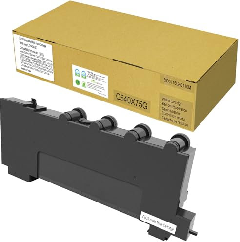 GREENPRINT C540X75G Kompatible Abfalltoner-Behälter mit Einer Kapazität von 18.000 Seiten für Lexmark Drucker CS310dn CS317dn CS410dn CS410dtn CS417dn CS510de CS510dte CS517de CX410de CX410dte CX417de