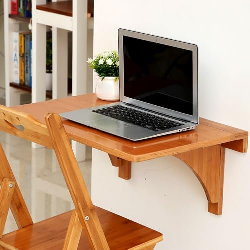 Kaverno An Der Wand Montierter Klapptisch, An Der Wand Montierter Schwebender Klapptisch, Werkbank Klappbar, Platzsparender Klapptisch Zur Wandmontage(60 * 40cm)