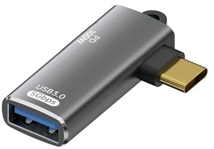 Adattatore convertitore da USB C maschio a USB A femmina con velocità di 5 Gbps adatto per computer portatili, telefoni e tablet, gadget tecnologici