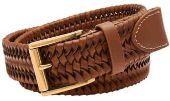 Fossil Rhett Herren Braun Leder Gürtel, MB108720034
