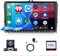 4G+64G Radio de Coche para VW Golf 5 6 Passat Polo Tiguan Touran Caddy Skoda Seat 9 Pulgadas Radio Coche con 52Pin ISO con Inalámbrico Carplay Android Auto Mirror Link Bluetooth FM USB/AUX/EQ/SWC