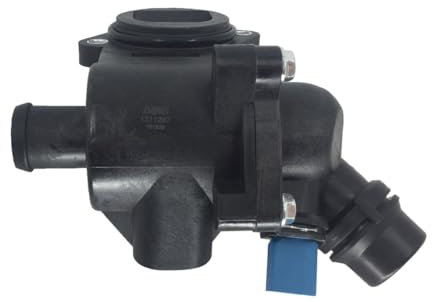 Hajus 1211267 Thermostat Kühlmittel Thermostatgehäuse 06B121111K 100°C kompatibel mit A4 8E2 8EC 8ED 8H7 A6 4B2 A6 Avant 4B5 Passat 3B3 Passat Variant 3B6 1.8T 2.0