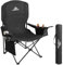 Vivo Technologies Camping Chair with Cooler Bag and Cup Holder Lightweight 120kg Capacity Foldable Fishing Chair Perfect for Fishing, Picnics, Travel, and Outdoor Adventures.