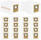 Lot de 16 Sacs D'aspirateur Compatibles avec Dreame L10s Ultra / L10 Ultra / L20 Ultra/S10 PLUS/ S10 Pro Plus/ S10 PRO/S20 PRO/ X10, Sac à Poussière de Remplacement pour Aspirateur