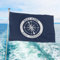 Bandiera personalizzata a doppia faccia per esterni, bandiera nautica personalizzata con nome e posizione della barca, regalo per capitano e decorazione nautica, 4 misure