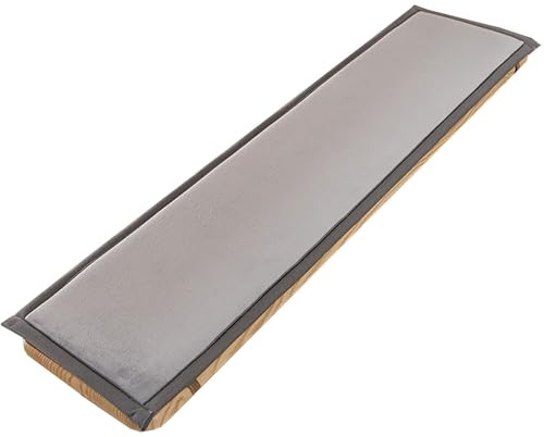 Odaima Bankauflage Sitzkissen Bankkissen 30x180/100x50/120x40/150x40 cm, Dicke 2.5cm,Sitzauflagen Loungekissen Sitzpolster Auflage für Bänke/Terrasse/Gartenbank(Silbergrau,140x40x2.5cm)