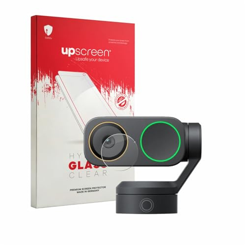 upscreen Schutzglas für Insta360 Link 2 Pro (Linse) Schutzfolie Panzer Folie Glas [Extrem Kratzfest 9H, Anti-Fingerprint, Ultra-Transparent]