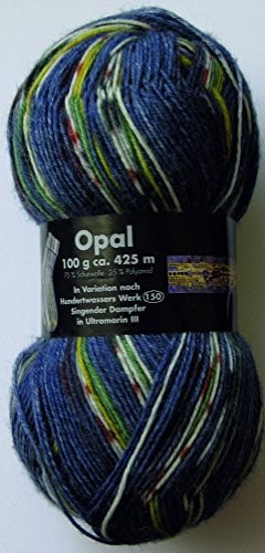 Tutto-Opal TUTTO OPAL SOCKEN- und PULLOVERWOLLE, 150 Singender Dampfer in Ultramarin III