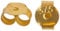 Arranview Jewellery Large (5mm) 9ct Gold Butterfly Earring Backs