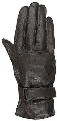 HORZE Reithandschuhe Leder, Damen, Schokobraun, X-Large