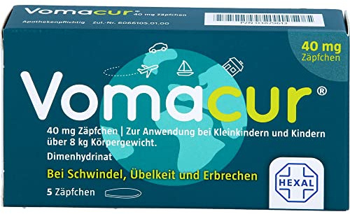 VOMACUR 40 Suppositorien 5 St