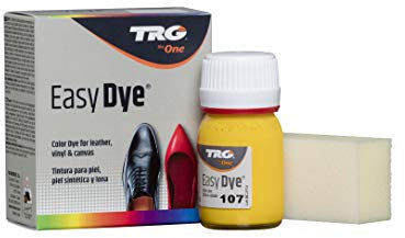 TRG The One Easy Dye, Teinture pour chaussures, Jaune (107 Yellow), 25 ml