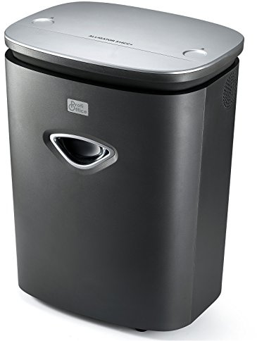 ProfiOffice Alligator 514 CC+ Papierschredder 14 Blatt Cross-Cut | Büro & Homeoffice, Kreuzschnitt Reißwolf, Partikelschnitt P-4, 29L, 14 Blatt, 60 Minuten Dauerbetrieb