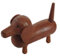 Rudolphs Schatzkiste Miniaturfigur Holzfigur Dackel Höhe=2cm NEU Seiffen Erzgebirge Dekoration Holzfiguren Weihnachten Fensterschmuck Spielzeug Deko Weihnachtsfigur