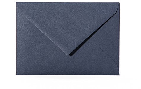 Paper24 25 Briefumschläge C6 Dunkelblau