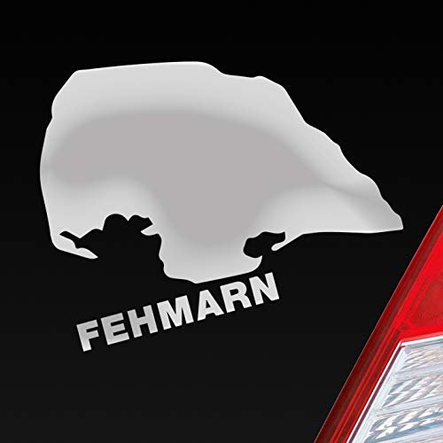 Hellweg Druckerei Fehmarn Insel Deutschland Urlaub Spaß Auto Aufkleber Sticker Heckscheibenaufkleber