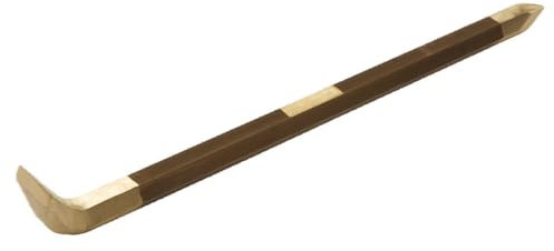 Dönges Brechstange funkenfrei, 6-kant-Schaft, mit Schneide und Spitze, 1.250 mm 1601250S (Brecheisen)