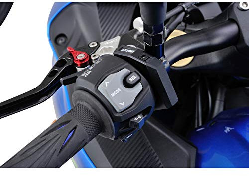 Daytona Prise de Bord USB Slim avec Fixation au Guidon, Unisexe, Multipurpose, Toute l'année, Noir