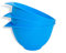 WePrep Mixing Bowl with spout and Handle | Light Blue | Set of 3 | Beautifully Bright Coloured Bowl Set | Compact, Stackable & Ergonomically Designed | Proudly Made in The UK