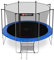 Hop-Sport Sicherheitsnetz für das Gartentrampolin 244-490 cm innenliegend außenliegend Ersatznetz Outdoor Trampolin 366 cm innen