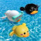 BelleStyle Juguetes Baño Bebe,Juguetes Bañera para Bebe Niños Niñas de 1 2 3 Año,3 Piezas Baño Bebe Patos de Juguete a Cuerda Juguetes Piscina para Pequeños Niños