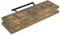 WOLTU 2X Wandregal Wandboard Bücherregal Regale für Deko Wandablagen aus MDF Holz, 2er Set Hängeregal Vintagebraun, 90x22,9x3,8cm RG9370hov-2