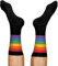 TODO Pride chaussettes longues éponge motif arc-en-ciel unisexe coton LGBT pour femmes hommes drapeau coloré Fierté