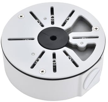 Universelle Abzweigdosen-Halterung, Metall, Aluminium und wasserdicht, Sicherheitskamera-Anschlussdose für Bullet Dome IP-CCTV-Kamera, Wand-Deckenhalterung, verstecktes Kabel