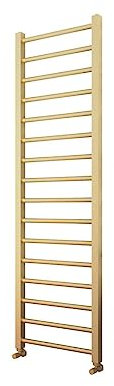 Sognare Vibraz Brushed Brass Designer Towel Radiator 500mm x 1600mm