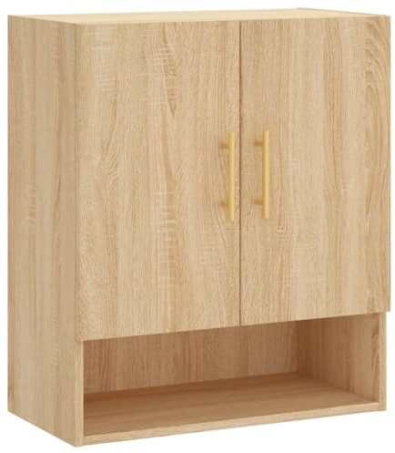 vidaXL Wandschrank Sonoma-Eiche 60x31x70 cm Holzwerkstoff