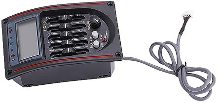 Préampli Acoustique Fishman Micro Guitare Acoustique 12 × 11 × 8 Lcd Préampli Guitare Acoustique 5 Bandes Eq Lc - 5 Equalizer Tuner Piezo Pickup