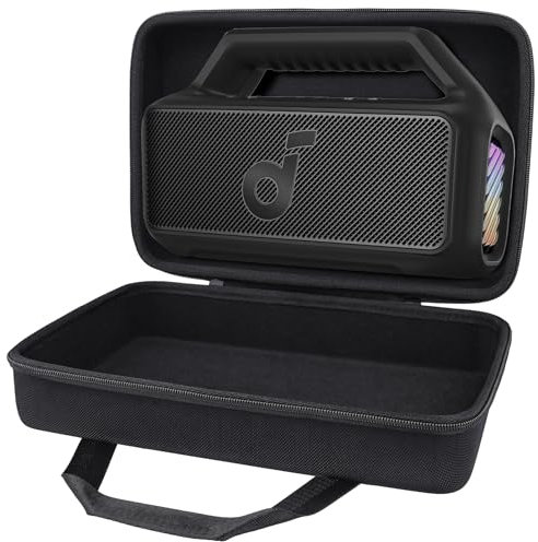 co2CREA case Hart Reise schutzhülle Etui Tasche für Anker Soundcore Boom 2 Outdoor Lautsprecher, Nur hülle