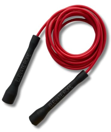 Springseil Für Boxer - Professionelles Sportspringseil - Elevate Rope - Verstellbares Speed Rope - Skipping Rope für Boxer und Kampfkünstler - Indoor & Outdoor - Fitness Springseil