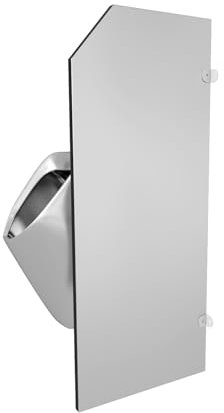 QJSZMEI Paroi de Séparation D'urinoir, Hommes Imperméable Écran de Confidentialité pour Urinoir Mural, Cloison de Toilette à Écran D'urinoir pour Lieux publics École Bar Jardins d'enfants