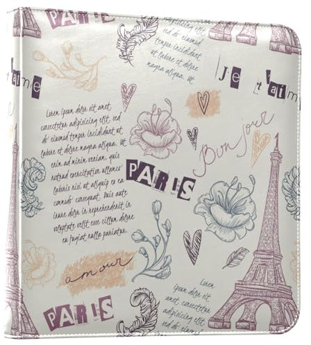 Paris Eiffelturm Fotoalben Fotobücher Selbstklebende Seiten College Fotoalbum Familienfotoalbum 4x6