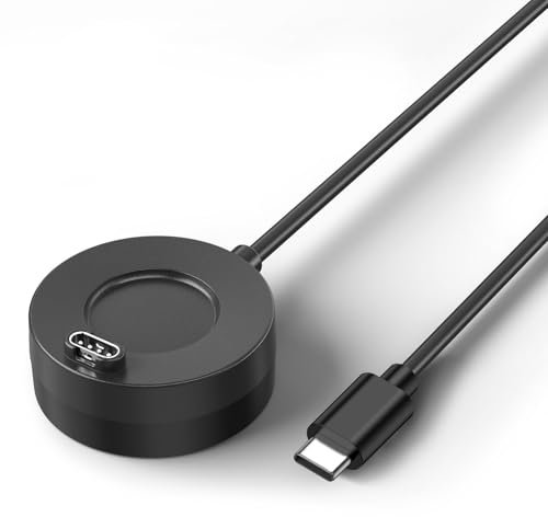 Tobfit ladekabel Ladegerät für Garmin Vivoactive 4S 3S 5 4 3,USB C Garmin Uhr Ladekabel für Garmin Vivomove 3/3S/ Luxe/Style/Vivoactive 4S 3S 5 4 3(100cm)