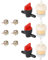 G1/4 Gasverschluss, G1 4 Absperrventil, Pumpenfilter, Klemme, Tank-Kit, Tuning-Kits für G-Rush-Schneider, Rasenmäher, Vergaser, Polyester-Sieb, Sediment-Auffangsystem, G-Rush