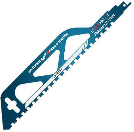Hojas de Sierra Sable Aicoya para Piedra, Hormigón, Metal y Madera 300mm