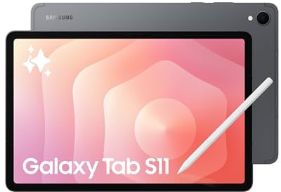 Samsung Galaxy Tab S11 Tablet, WiFi, 12GB RAM, 128GB Speicherplatz, grau, 11 Zoll, 120Hz Display, inklusive S Pen, IP68 (Samsung Türkei Garantie)