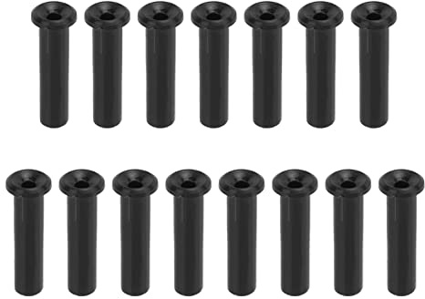 Sunicon 15 Stück/Set Tennisschläger-Drahtschutzrohr, langlebige Tennisschläger-Bespannungswerkzeuge (3.6 * 15mm)