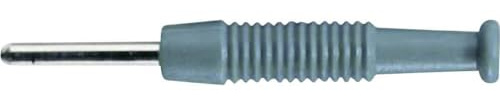 SKS Hirschmann MST 3 Miniatur-Bananenstecker Stecker, gerade Stift-Ø: 2mm Gruen