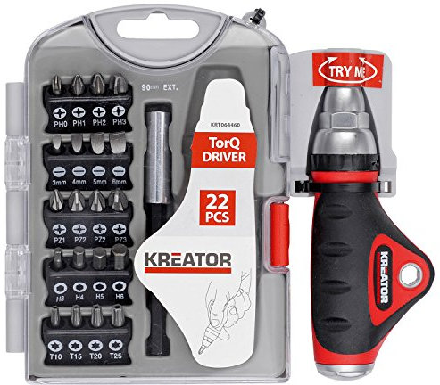 KREATOR KRT064460 - Juego de puntas 22 unidades