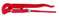 Rennsteig Eckrohrzange (Wasserpumpenzange, Rohrzange), 680 mm, 3 – CV-Stahl vergütet, Verzahnung gehärtet - 1310302