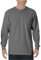 Dickies Men's Heavyweight LS Pocket TEE Relaxed Jacket, Heather Gray, Medium
