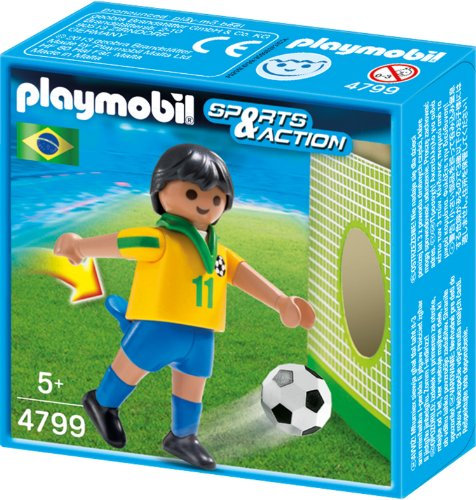 PLAYMOBIL 4799 Fußballspieler Brasilien